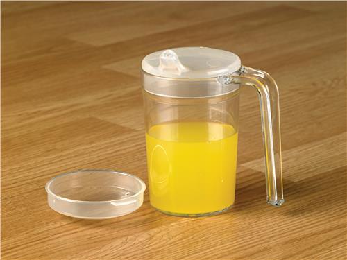 Homecraft Shatterproof Mug, with Spout and Recessed Lids, 400ml