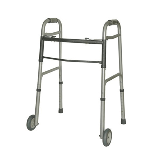 Rollator Frame - with skis and wheels